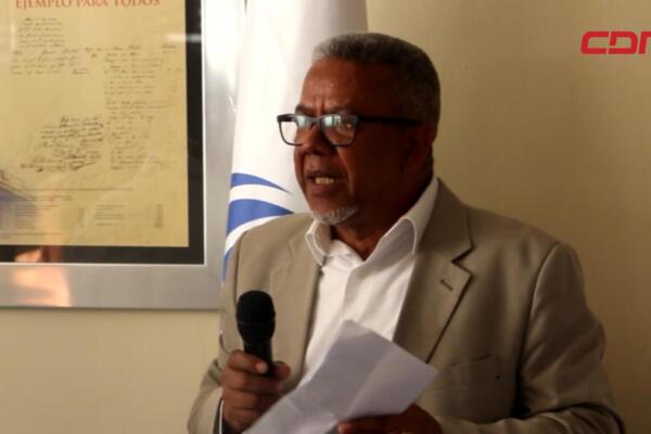 Rogelio Herrera, recién posesionado director de Bienes Nacionales en San Juan. 