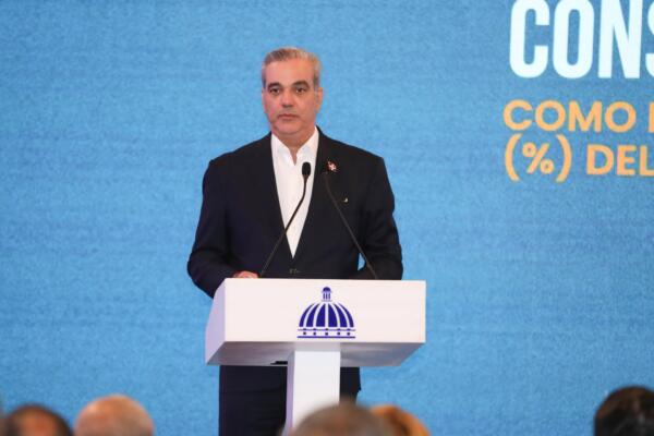 Presidente Luis Abinader  en LA Semanal. Fuente externa. 