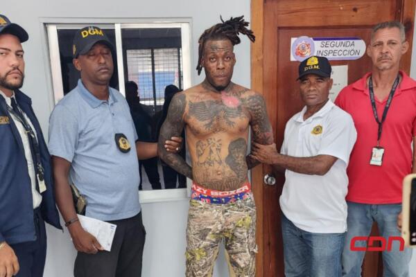 El presunto pandillero haitiano fue identificado como Yamson jean Luis.