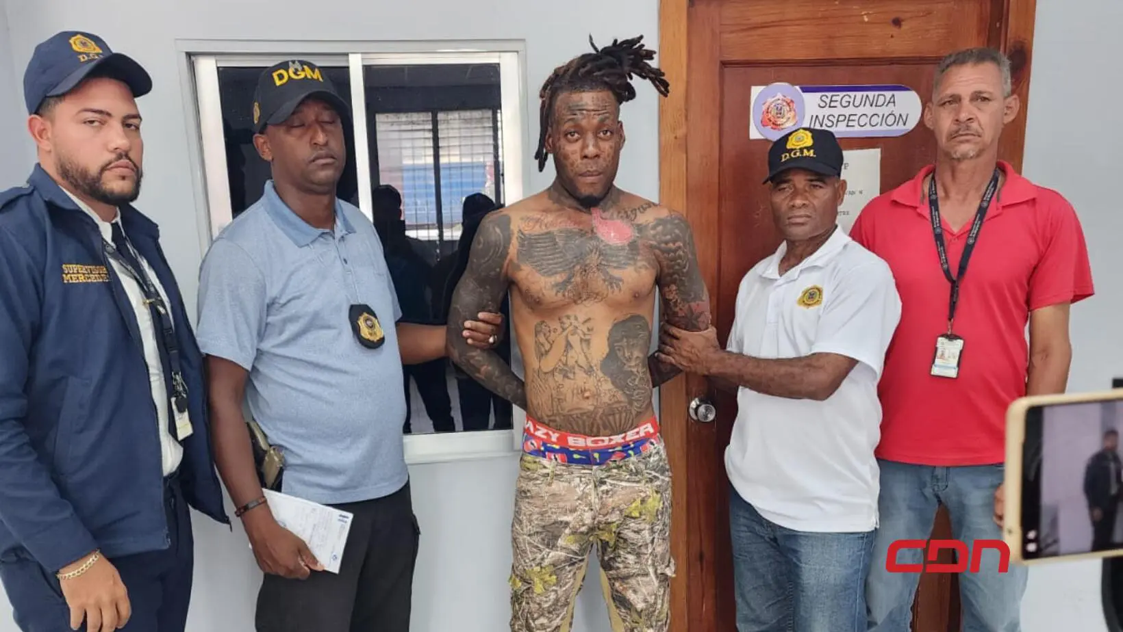 Presunto pandillero haitiano