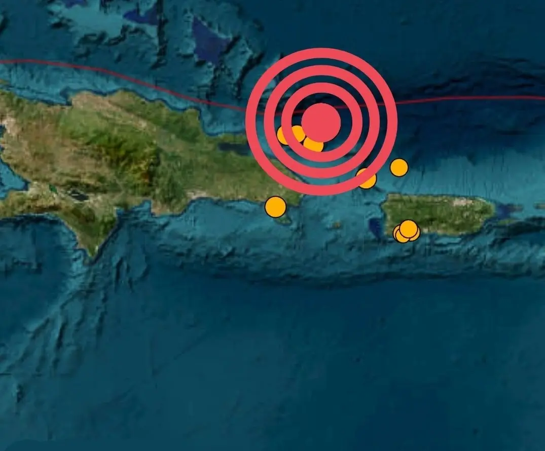Se registran al menos 8 sismos hacia noreste de RD en la Fosa de Puerto Rico