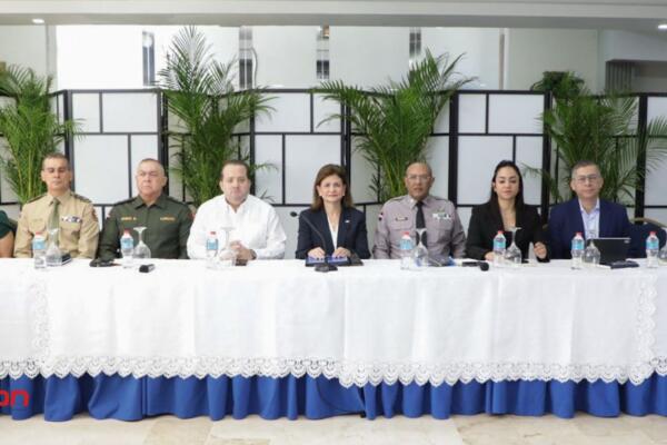 Raquel Peña encabeza reunión 79 del Plan de Seguridad Ciudadana. (foto, fuente externa)