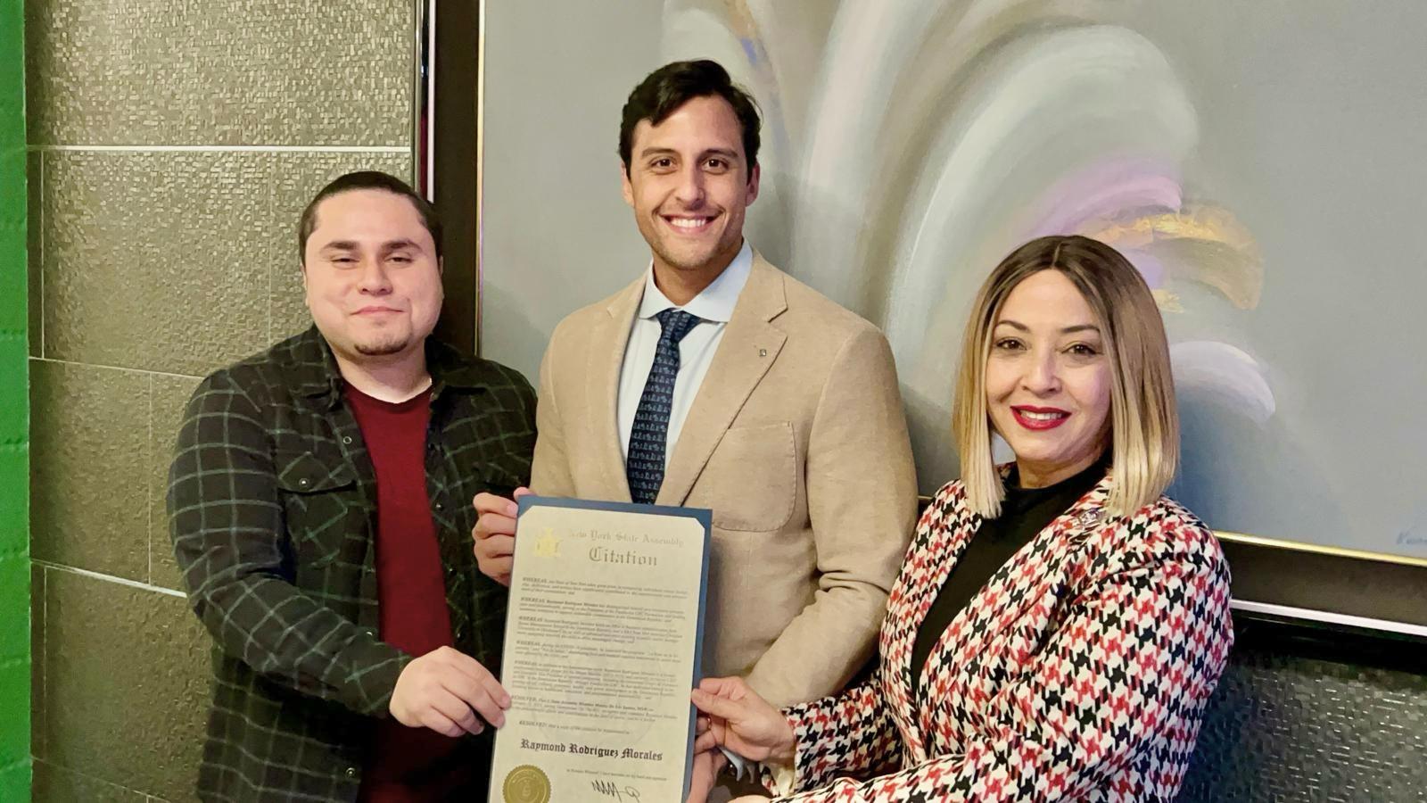 El Congreso de los Estados Unidos de América reconoció al joven empresario y filántropo Raymond Rodríguez, presidente de la Fundación GBC.