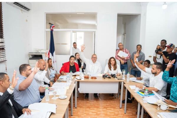 Miembros del Concejo de Regidores de Higüey.
