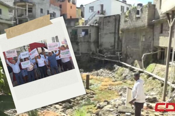 Residentes de Los Platanitos protestan contra desalojo que consideran ilegal