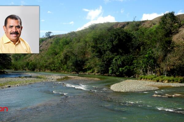 El exsenador Adriano Sánchez Roa solicitó al Poder Ejecutivo que se continúe la construcción de la hidroeléctrica en el fronterizo río Artibonito. (foto, fuente externa)