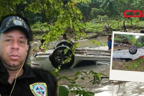 Félix Johan Bido Reynoso, sargento de la PN fallecido en accidente de tránsito. 