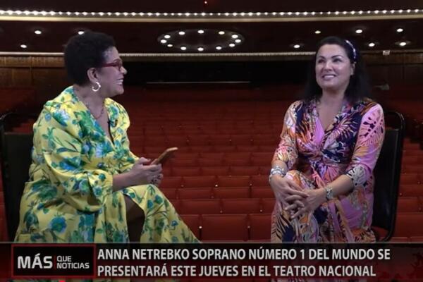 Soprano rusa Anna Netrebko se presentará en RD; dice que la música clásica es emoción viva