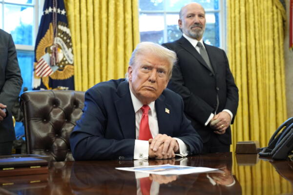 Foto de archivo del presidente de EE.UU., Donald Trump. EFE/YURI GRIPAS / POOL