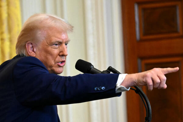 Presidente de los Estados Unidos, Donald Trump. AFP