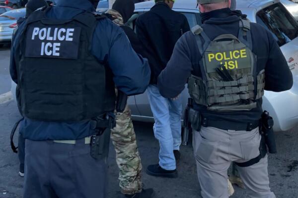 Fotografía cedida por el Servicio de Inmigración y Control de Aduanas de Estados Unidos