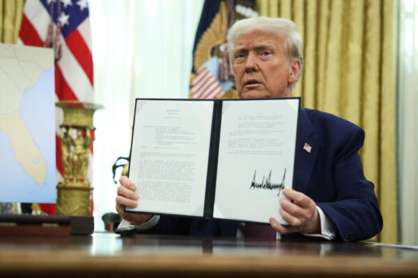 El presidente de EE.UU., Donald Trump. 