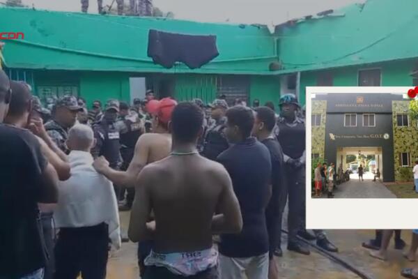 Incautaron una pesa, cigarrillos, armas blancas y celulares. Foto: Fuente externa 