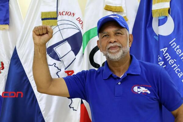 El presidente de la Asociación Dominicana de Profesores (ADP), Eduardo Hidalgo. (foto, fuente externa)