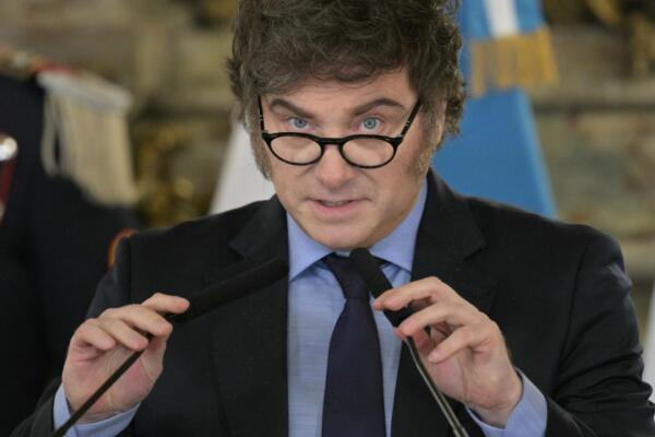 Presidente de Argentina, Javier Milei. AFP