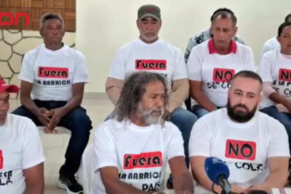  El evento tiene como objetivo protestar contra las prácticas mineras de empresas como Falcondo, La Rosario y Barrick Gold. (Foto, fuente externa)