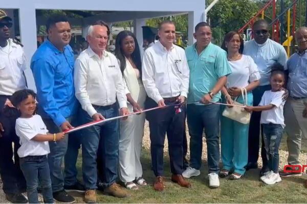 Panam inaugura parque recreativo en Villa Gautier. (foto, fuente externa)