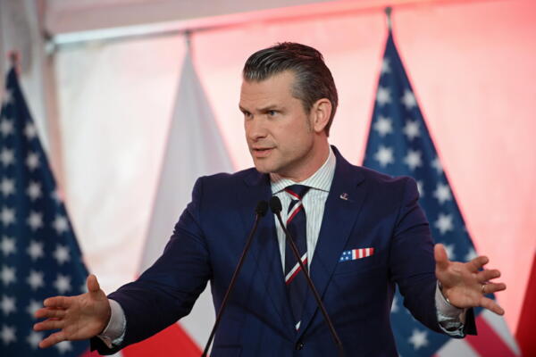 El secretario de Defensa de EE.UU., Pete Hegseth. EFE/Marcin Obara