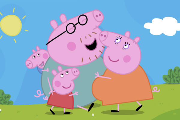 Peppa Pig, tendrá un nuevo hermanito o hermanita, tras el anuncio de que su madre, Mamá Pig, está embarazada, informó la compañía dueña de la popular serie infantil, Hasbro.-EFE/ Hasbro 