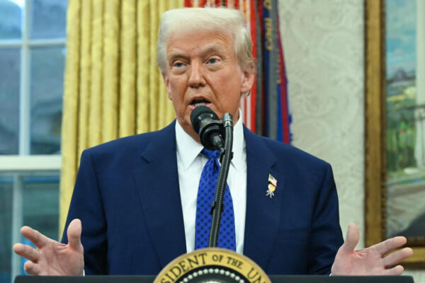 Presidente de los Estados Unidos, Donald Trump. AFP