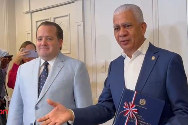 José Ignacio Paliza y Ricardo de los Santos niegan supuesto tranque en el proceso de elección del nuevo procurador. (foto, fuente externa)