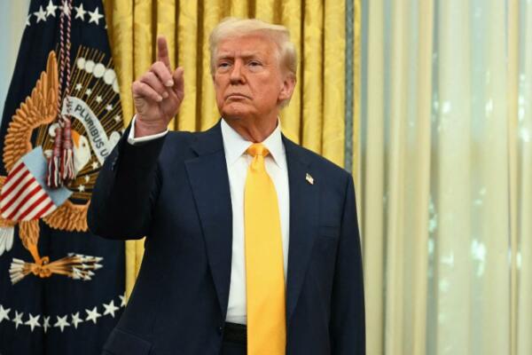 Presidente de Estados Unidos, Donald Trump. AFP