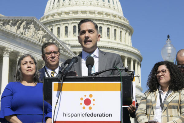 El consejero delegado de la Hispanic Federation (HF), Frankie Miranda 