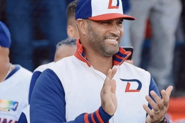 Albert Pujols, manager del equipo de RD para el Clásico Mundial de Béisbol 2025