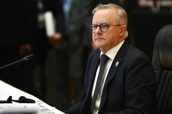 El Primer Ministro de Australia, Anthony Albanese. NHAC NGUYEN / AFP