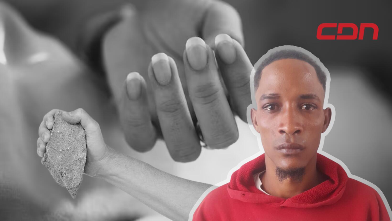 Apresan hombre acusado de quitarle la vida de una pedrada a una mujer en Azua
