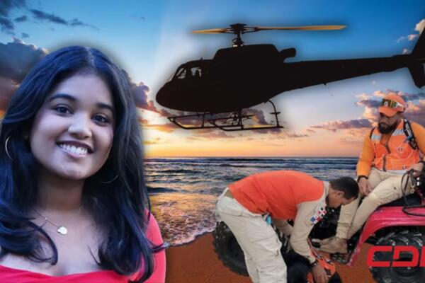 Autoridades de RD, Embajada EE. UU. y FBI intensifican por aire, mar y tierra búsqueda de india desaparecida en Punta Cana