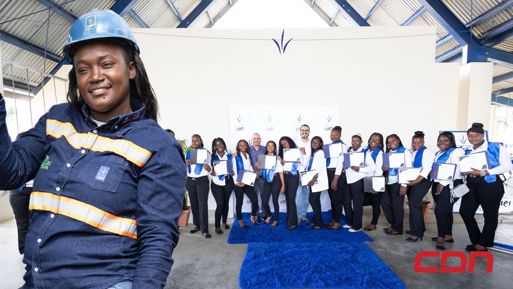 CAEI gradúa primera promoción de mujeres operadoras de máquinas pesadas en SPM