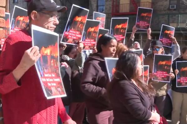 Damnificados en El Bronx siguen sin hogar tras incendio de hace dos meses. FOTO; Telemundo