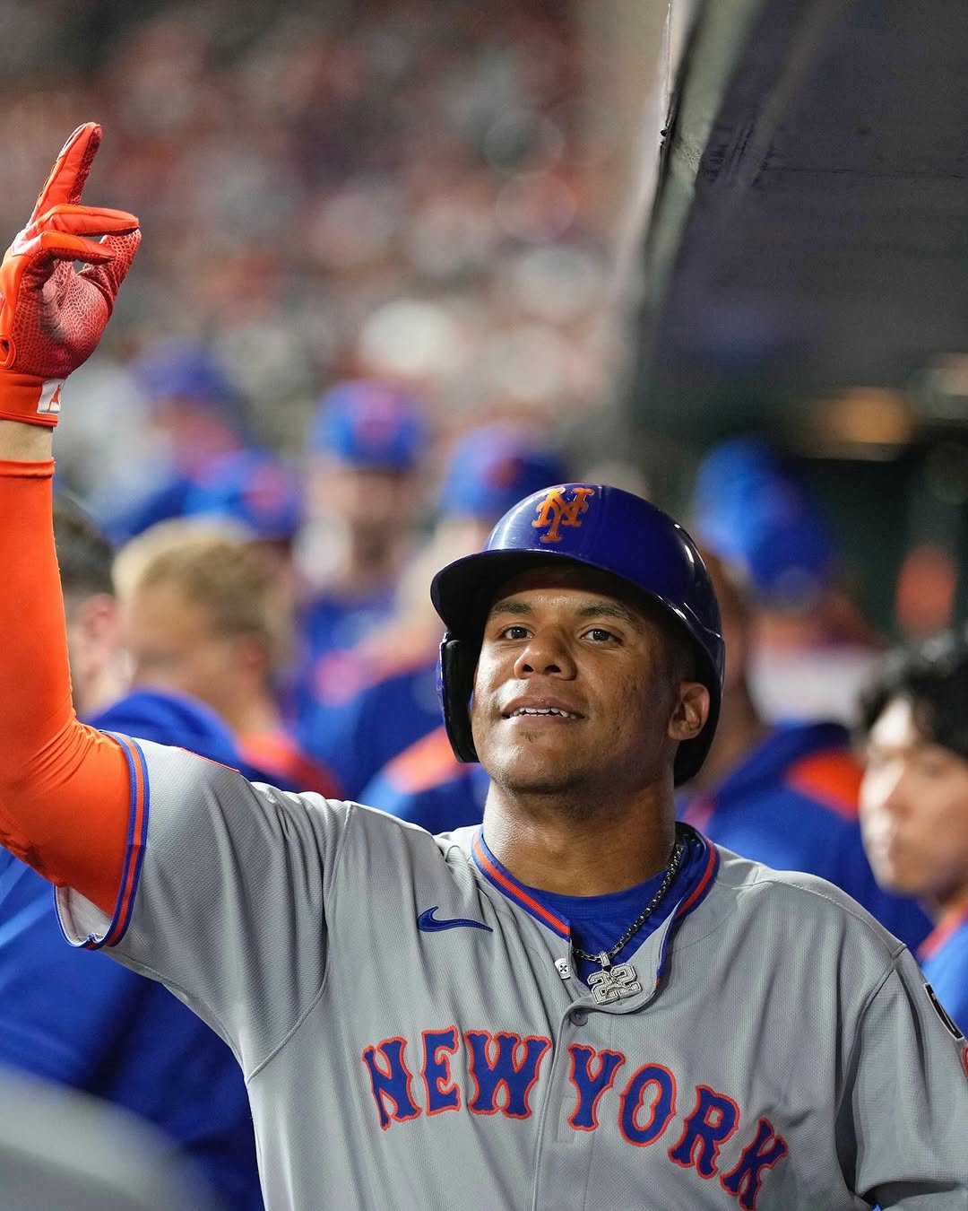 Fue su primer vuelacercas desde que firmó un contrato de 15 años y US$765 millones con los Mets durante la temporada muerta.