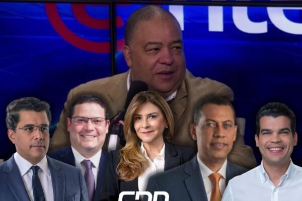 Cinco de los denominados “presidenciables del PRM”. FOTO: CDN Digital