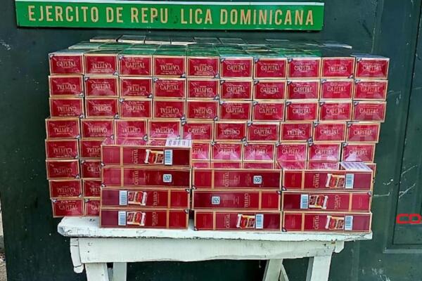 Apresan hombre con 50,000 cigarrillos de contrabando. (foto, fuente externa)