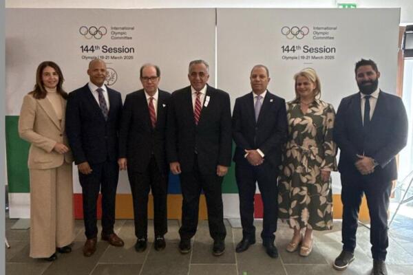 Comité dominicano asistente a Asamblea COI
Foto: fuente externa