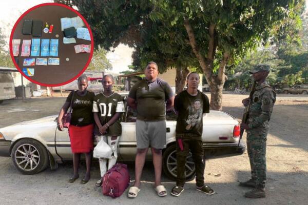 El Ejército de República Dominicana arresta a tres hombres en operativos.