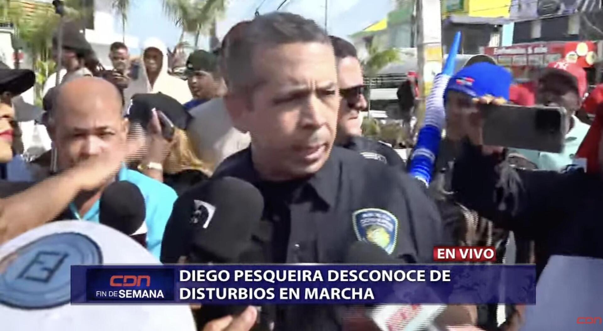 Policía desplegó más de mil agentes en marcha de Friusa y confirma desvío no autorizado en Mata Mosquito