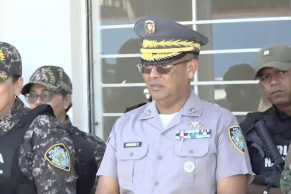 Director de la Policía llegó temprano este domingo a Friusa
Foto: Danyero Read