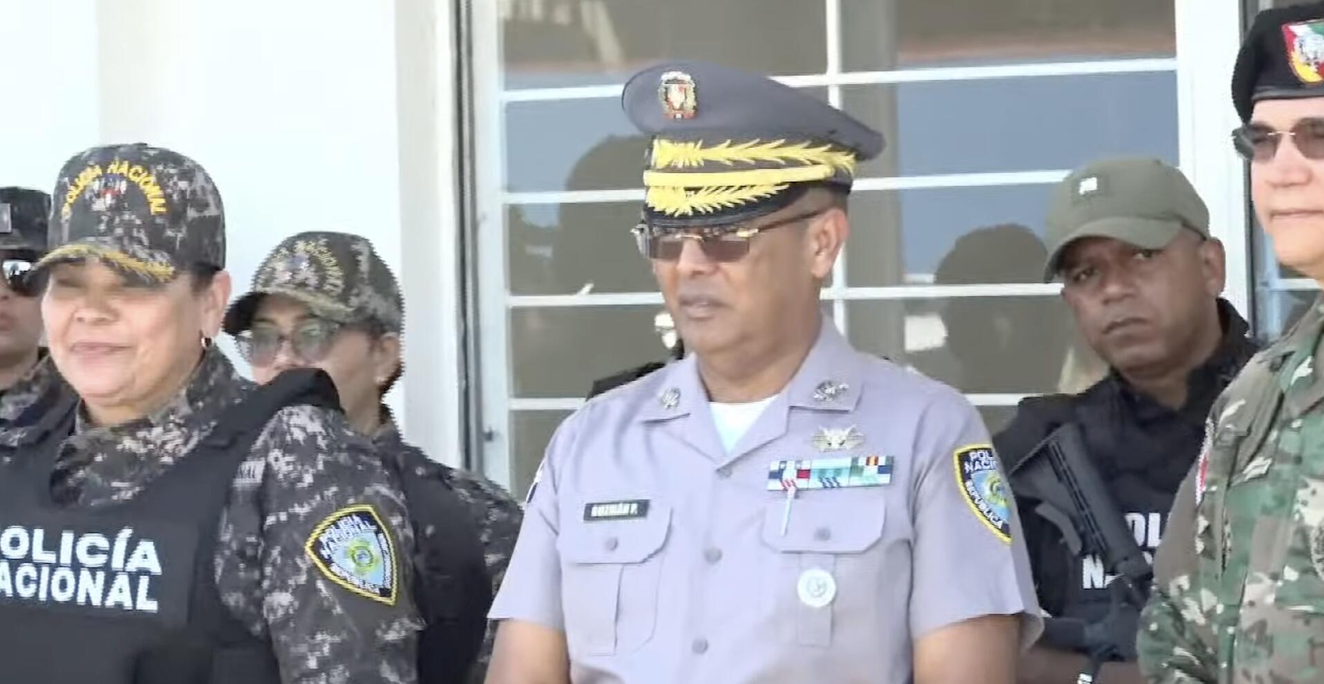 Director de la Policía llegó temprano este domingo a Friusa Foto: Danyero Read