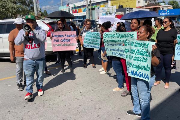 Docentes en Nagua piden pronta respuesta por parte de las autoridades ante la larga espera de nombramientos. 