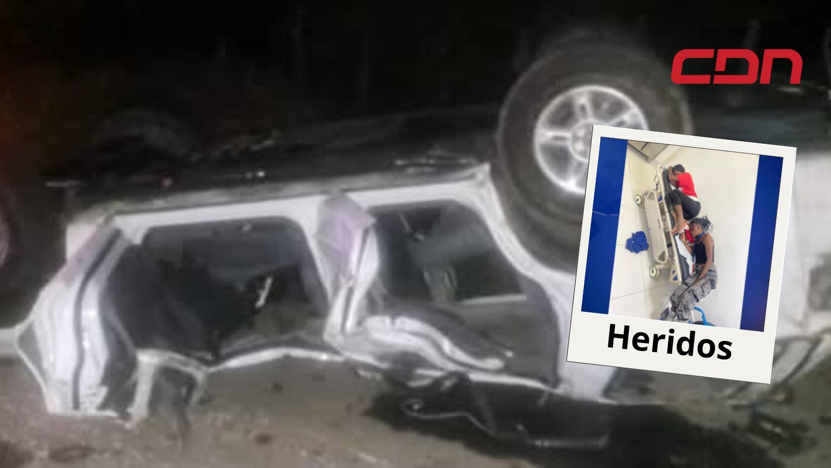 Dos muertos y 16 heridos en accidente de tránsito en Montecristi