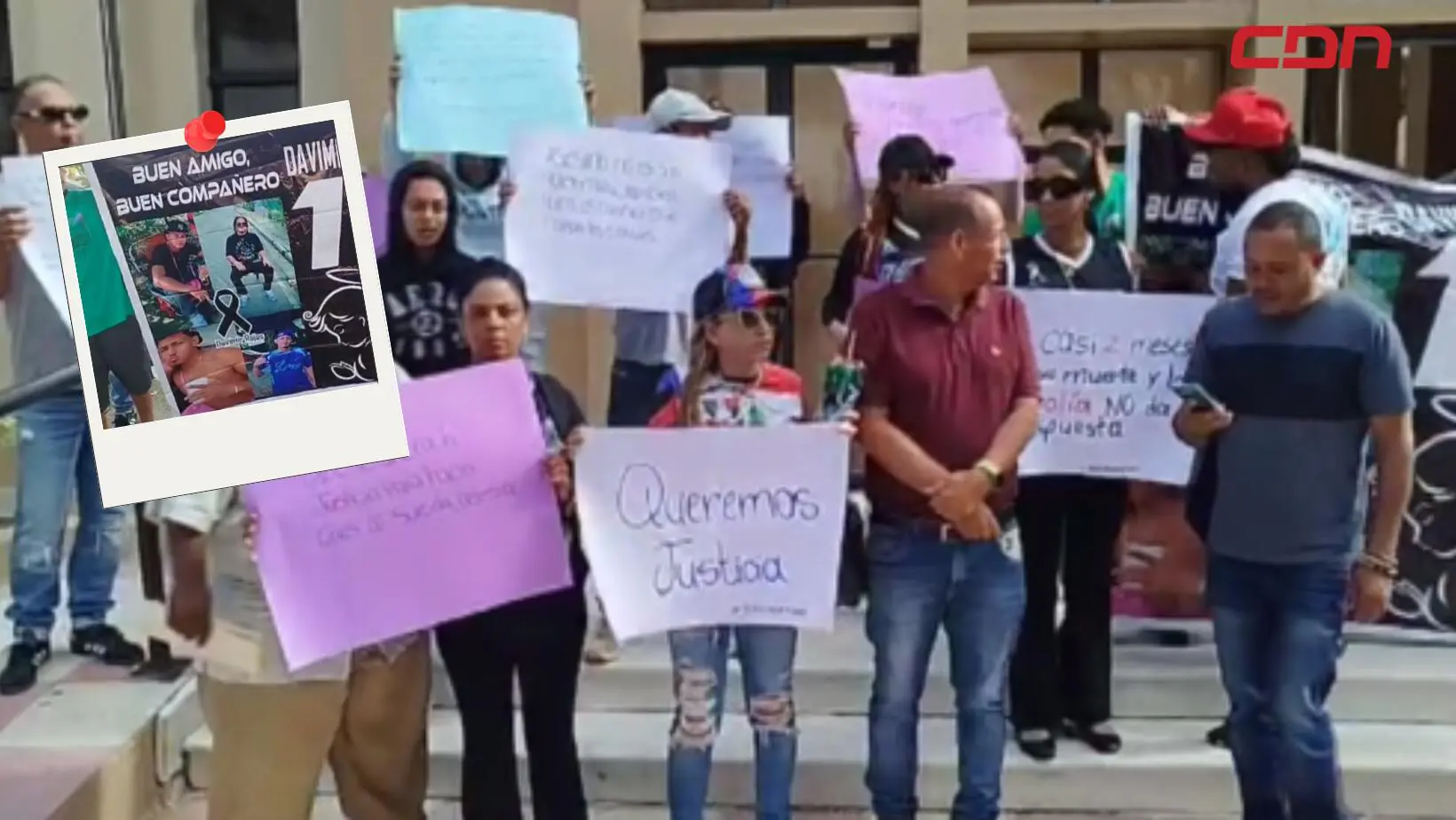Familiares exigen justicia por asesinato de pariente en Moca
