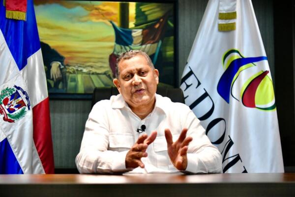 El presidente de la Federación Dominicana de Municipios (Fedomu), Nelson Núñez.