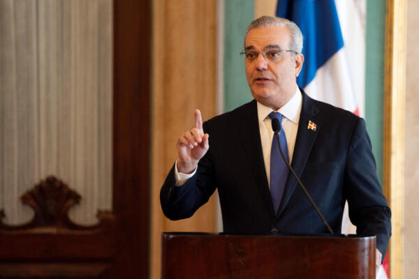 Presidente de la República Dominicana, Luis Abinader, AFP.