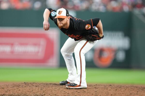 Kimbrel firmó un contrato de un año con los Orioles el invierno pasado para ser el cerrador de un contendiente a los playoffs. 