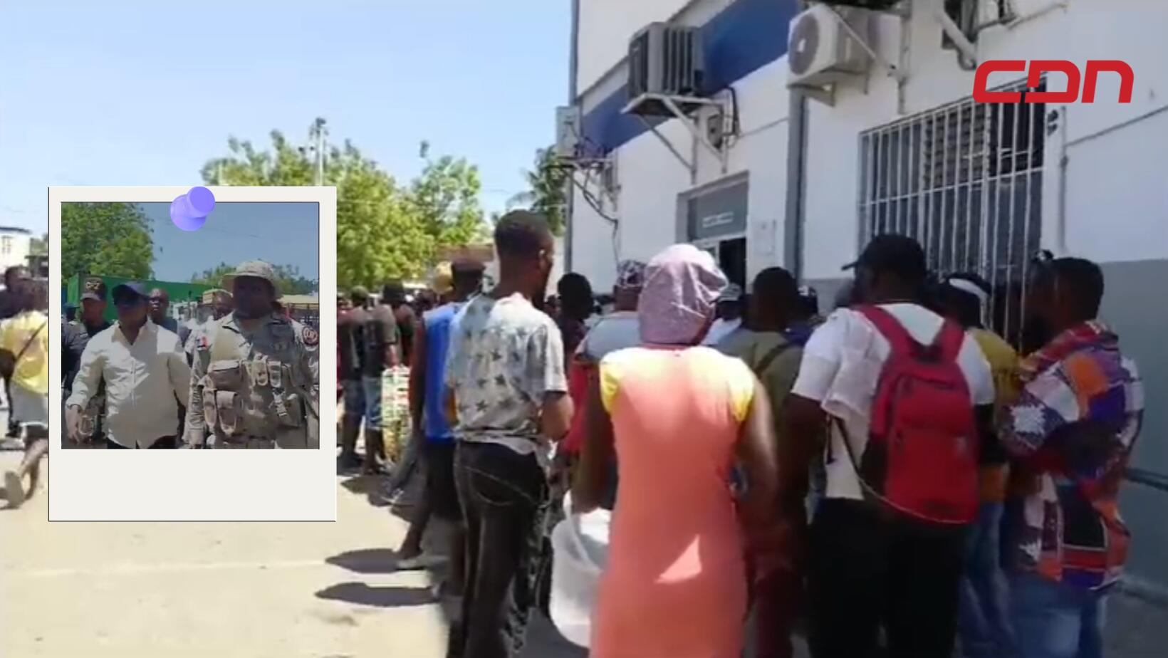 Grupo de haitianos intentan agredir exsenador