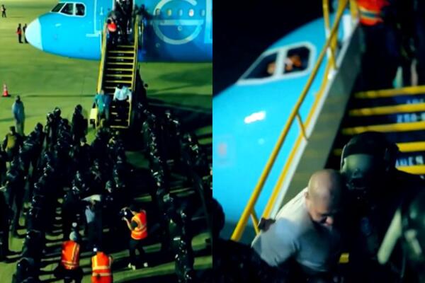Deportación de más de 250 inmigrantes.