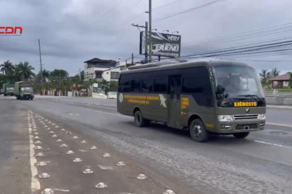 Despliegan militares en San Francisco de Macorís ante llamado a huelga. (foto: CDN)